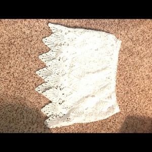 White tube top